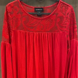 Liz Claiborne | Red Blouse | Size M